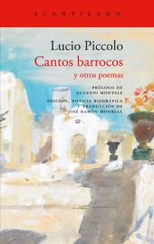CANTOS BARROCOS Y OTROS POEMAS