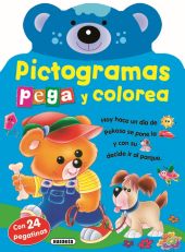 PICTOGRAMAS - PEGA Y COLOREA CONEJITO