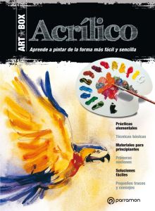 ART BOX. ACRILICO. KIT LIBRO + LAMINAS+ MATERIAL