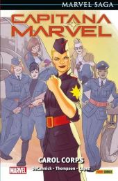 Marvel saga capitana marvel. carol corps
