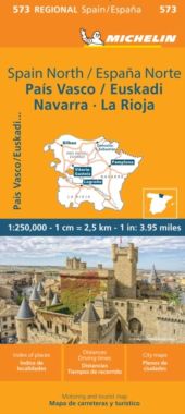 MAPA REGIONAL PAIS VASCO, NAVARRA, LA RIOJA 11573