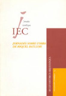 Jornades sobre l'Obra de Miquel Batllori