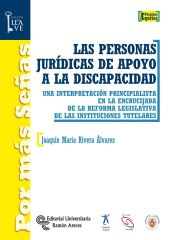 LAS PERSONAS JURÍDICAS DE APOYO A LA DISCAPACIDAD