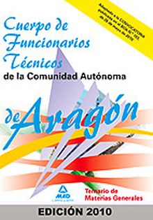 CUERPO DE FUNCIONARIOS TECNICOS, COMUNIDAD AUTONOM