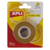 CINTA ADHESIVA DOBLE CARA 30MMX10M APLI