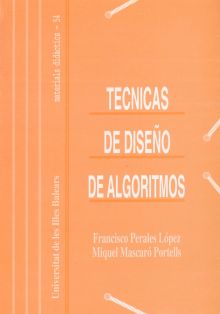 TÉCNICAS DE DISEÑO DE ALGORITMOS