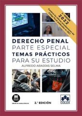 DERECHO PENAL PARTE ESPECIAL. TEMAS PRÁCTICOS PARA SU ESTUDIO