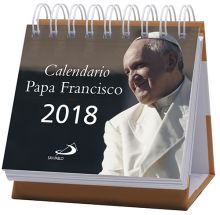 CALENDARIO 2018 PAPA FRANCISCO SOBREMESA