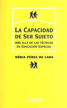 CAPACIDAD DE SER SUJETO