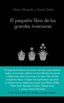 EL PEQUEÑO LIBRO DE LOS GRANDES INVERSORES