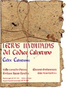 LETRAS ILUMINADAS DEL CODICE CALIXTINO