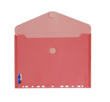 SOBRE VELCRO A4 MULTITALADRO ROJO OFFICE BOX