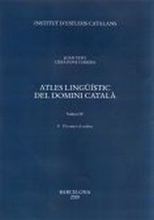 Atles lingüístic del domini català. Volum IV
