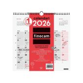 CAL.PARET ESCRIURE 30X30 2026 CAT FINOCAM