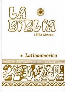 LA BIBLIA LATINOAMÉRICA [LETRA GRANDE] BLANCA