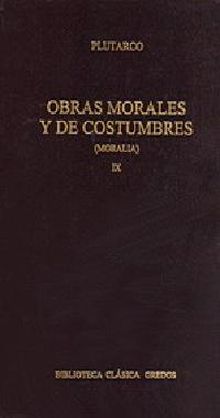 Obras morales y costumbres ix