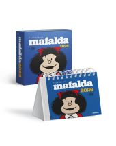 CALENDARIO 2026 MAFALDA ESCRITORIO AZUL [CON CAJA]