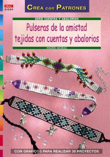 PULSERAS DE LA AMISTAD TEJIDAS CON CUENTAS Y ABALORIOS