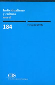 Individualismo y cultura moral