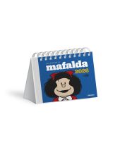 CALENDARIO 2026 MAFALDA ESCRITORIO AZUL