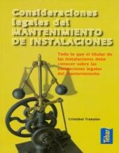 Consideraciones legales del mantenimiento de instalaciones