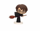 HARRY POTTER NIMBUS CAPA NEGRA MINI FIGURA GOMA