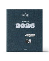 AGENDA 2026 QUINO ENCUADERNADA NEGRA