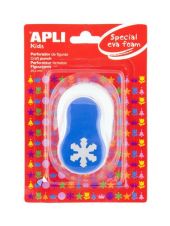 PERFORADORA FIGURAS EVA COPO NIEVE AZUL