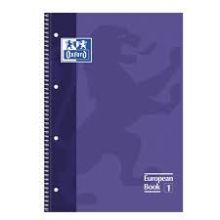 CUADERNO OXFORD A4 80H LILA