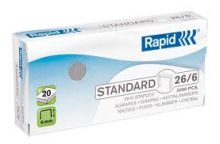 GRAPAS RAPID 26/6 GALVANIZADA
