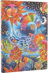 PAPERBLANKS AGENDA 2026 FP 12 / CELESTIAL MAGIC / MIDI / HORIZONTAL