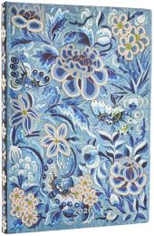 PAPERBLANKS AGENDA 2026 FP 12 / BLUE WILLOW / MIDI / HORIZONTAL