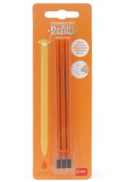 REFILL ERASABLE PEN - ORANGE LEGAMI - PACK 3 PCS