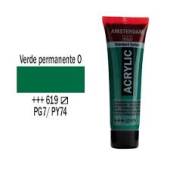 ACC TUBO 20ML VERDE PERMANENTE OSCURO 619