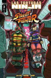 TORTUGAS NINJA VS. STREET FIGHTER NUM. 3 DE 6, LAS