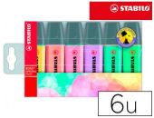(6) STABILO BOSS PASTEL ESTUCHE 6