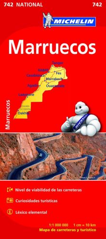 MARRUECOS 742  *MAPA MICHELIN 2014*
