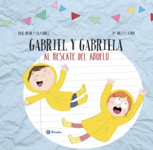 Diseña tu libro con recortables. Gabriel y Gabriela al rescate del abuelo