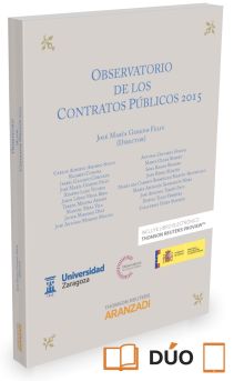 Observatorio de los contratos públicos 2015 (Papel + e-book) (EXPRES)