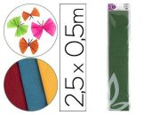 PAPEL CRESPON COLOR VERDE ARBOL
