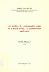 Los medios de comunicación social en la Edad Media