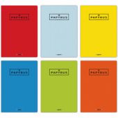 CUADERNO GRAPADO 4º/A5 MILIMETRADO M/M PAPYRUS 48H 90G T. GOFRADA LIBRETA CUARTO