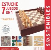 7 JUEGOS EN 1 FSC 100% AQUAMARINE