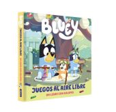 BLUEY LIBRO DE CARTON CON SOLAPAS JUEGOS AL AIRE LIBRE