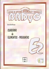 BADyG E2. Cuaderno de Preguntas