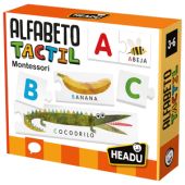 ALFABETO ABC TACTIL MONTESSORI 3-6 AÑOS PUZZLE FOURNIER
