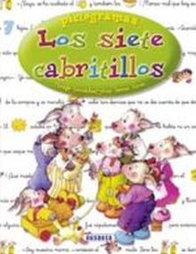 LOS SIETE  CABRITILLOS. PICTOGRAMAS