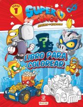 LIBRO PARA COLOREAR SUPERTHINGS SERIES 1