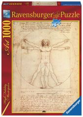 EL HOMBRE DE VITRUVIO PUZZLE 1000