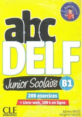 ABC DELF JUNIOR SCOLAIRE NIVEAU B1 + DVD + LIVRE W